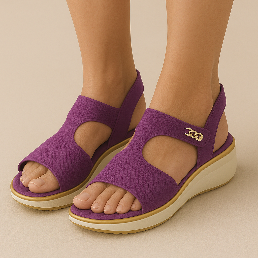 Sandali ortopedici con soletta Memory Foam clinica - Kelly