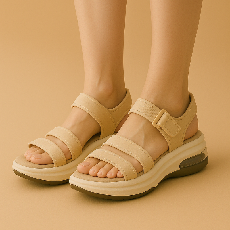 Sandali ortopedici Con suola freshgel e soletta memory, piedi sempre freschi e niente dolore - Blur
