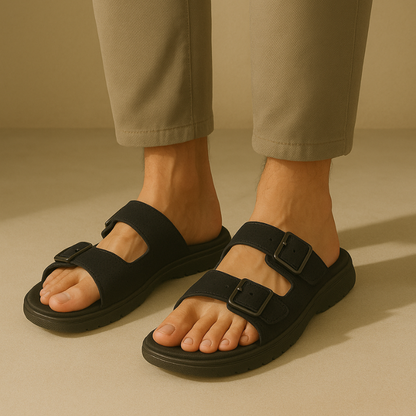 Sandali estivi unisex con soletta in memory foam clinica - Elimina dolori e gonfiori ai piedi