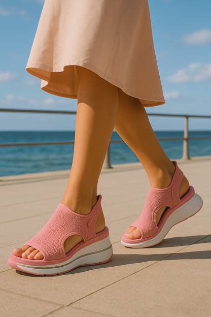 Sandali estivi ortopedici soletta con trattamento Vit C - Softstep